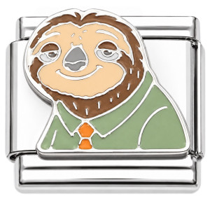 Sloth Italian Charm