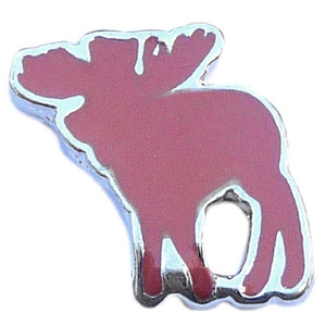 Brown Moose Floating Locket Charm Brown Moose Floating Locket Charm
