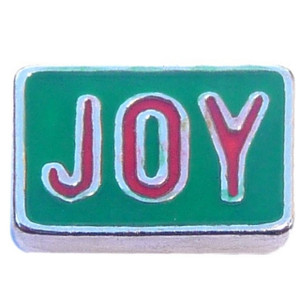 Joy in Red Floating Locket Charm Joy in Red Floating Locket Charm