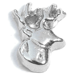 Buck Deer Floating Locket Charm