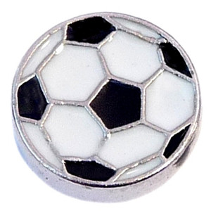 Soccer Ball Floating Locket Charm Soccer Ball Floating Locket Charm