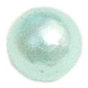 Tiny Pearly Aqua Floating Locket Charm Tiny Pearly Aqua Floating Locket Charm
