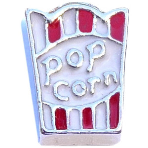 Popcorn Floating Locket Charm Popcorn Floating Locket Charm