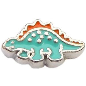 Dinosaur Floating Locket Charm Dinosaur Floating Locket Charm
