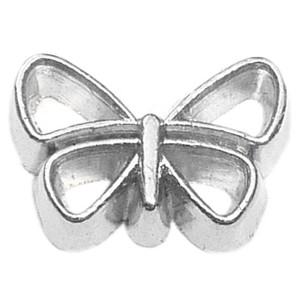 Open Butterfly Floating Locket Charm Open Butterfly Floating Locket Charm