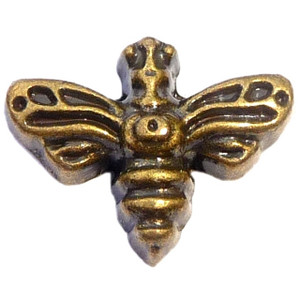 Goldtone Bumble Bee Floating Locket Charm Goldtone Bumble Bee Floating Locket Charm