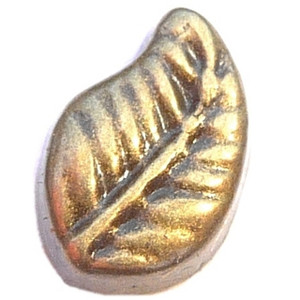 Vintage Goldtone Leaf Floating Locket Charms Vintage Goldtone Leaf Floating Locket Charms