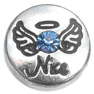 Nice Silvertone Circle Floating Locket Charms Nice Silvertone Circle Floating Locket Charms