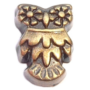Vintage Goldtone Owl Floating Locket Charms Vintage Goldtone Owl Floating Locket Charms