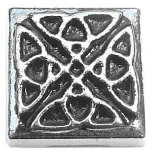 Celtic Square Floating Locket Charms Celtic Square Floating Locket Charms