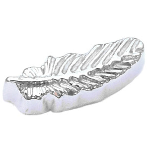 Feather Floating Locket Charm