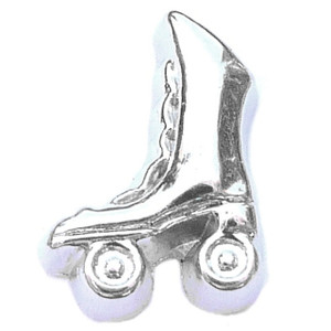 Roller Skate Floating Locket Charm Roller Skate Floating Locket Charm