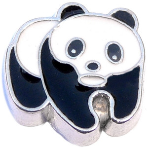 Panda Floating Locket Charm Panda Floating Locket Charm