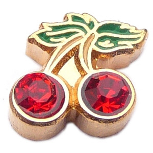 Cherries Floating Locket Charm Cherries Floating Locket Charm