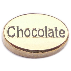 Chocolate Floating Locket Charm Chocolate Floating Locket Charm