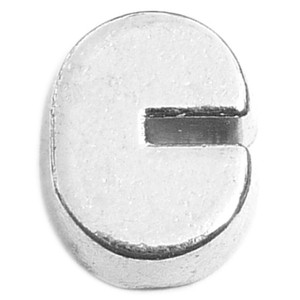 Block Letter C Floating Locket Charm