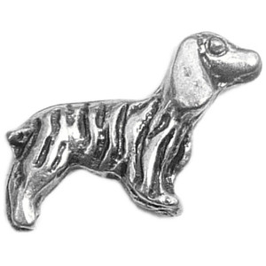 Brittany Spaniel Floating Locket Charm