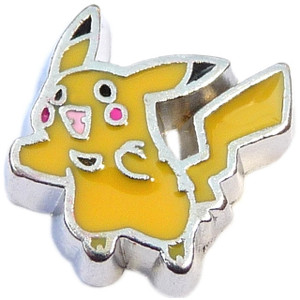 Pokemon Pikachu Floating Locket Charm Pokemon Pikachu Floating Locket Charm