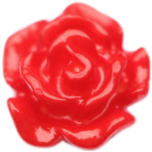 Little Red Rose Floating Locket Charm Little Red Rose Floating Locket Charm