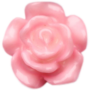 Little Pink Rose Floating Locket Charm Little Pink Rose Floating Locket Charm