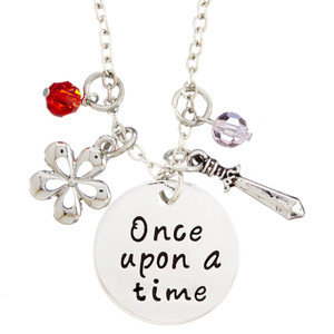 One Upon a Time Stamped Necklace