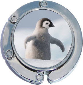 Baby Penguin Foldable Purse Hanger