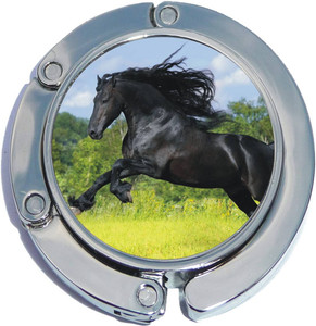 Black Horse Foldable Purse Hanger