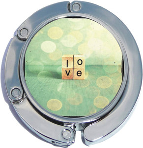 LOVE Foldable Purse Hanger