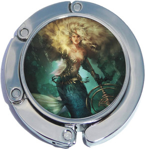 Mermaid Warrior Foldable Purse Hanger
