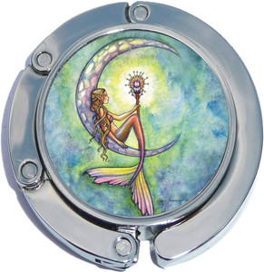 Mermaid Moon Foldable Purse Hanger