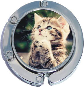 Kitty Cat Cute Foldable Purse Hanger