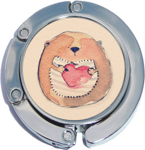 Cute Animal Heart Foldable Purse Hanger