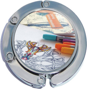 Adult Coloring Foldable Purse Hanger