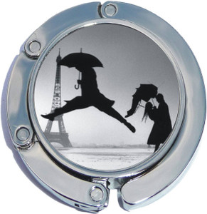 Dance in the Rain Foldable Purse Hanger