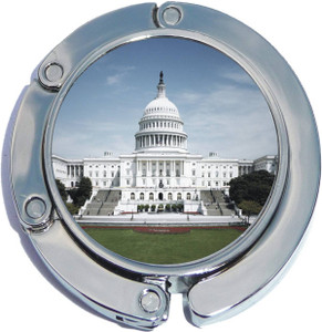 Capitol Building Foldable Purse Hanger