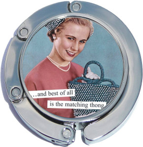 Retro Thong Meme Foldable Purse Hanger