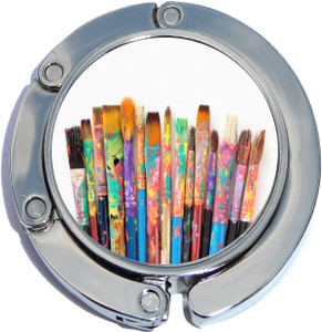 Artist Paintbrushes Paint Foldable Purse Hanger
