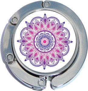 Mandala Print Foldable Purse Hanger
