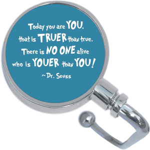 Be You Dr Seuss Quote Classic Purse Hanger