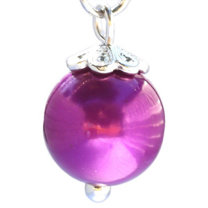 Amethyst Pearl Dangle