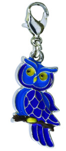 Owl Enamel Dangle