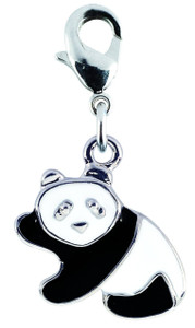 Panda Enamel Dangle