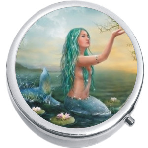 Blue Mermaid Medical Pill Box