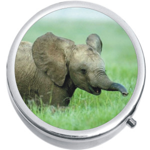 Baby Elephant Medical Pill Box