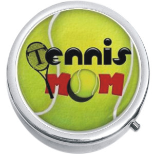 Tennis Mom Ball Medical Pill Box