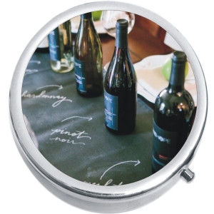 Wine Bottles Medical Pill Box