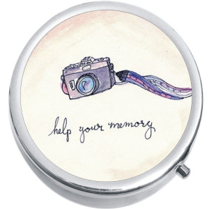 Help Your Memory Camera Medical Pill Box