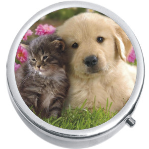 Puppy Kitty Medical Pill Box