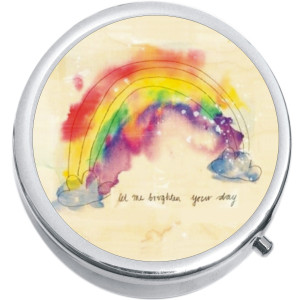 Rainbow Brighten Your Day Medical Pill Box