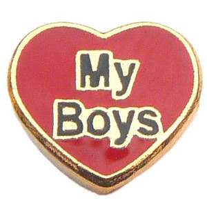 My Boys Floating Locket Charm My Boys Floating Locket Charm